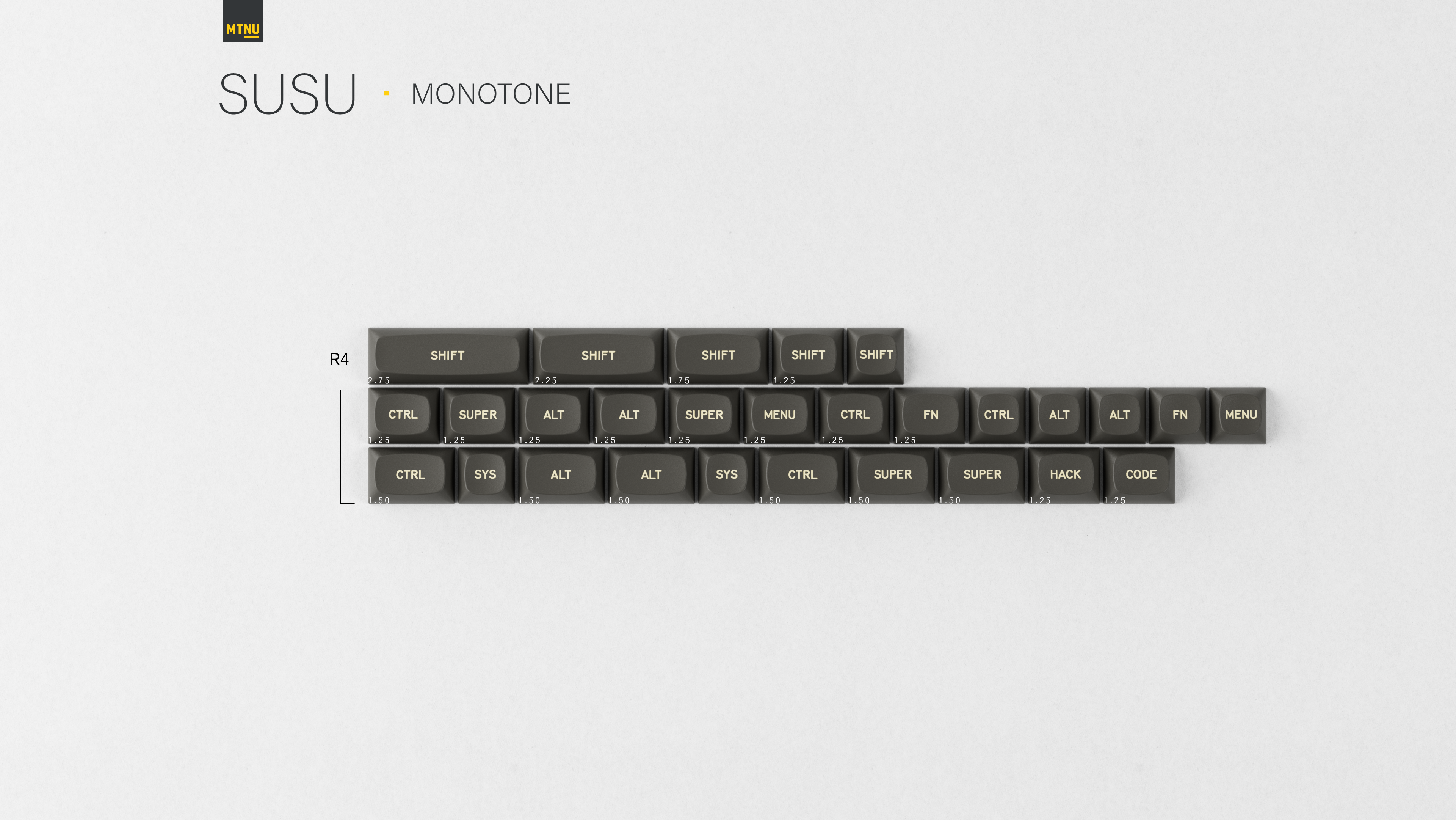 GMK MTNU Susu (For China Hong Kong/ Macao/ Taiwan only)