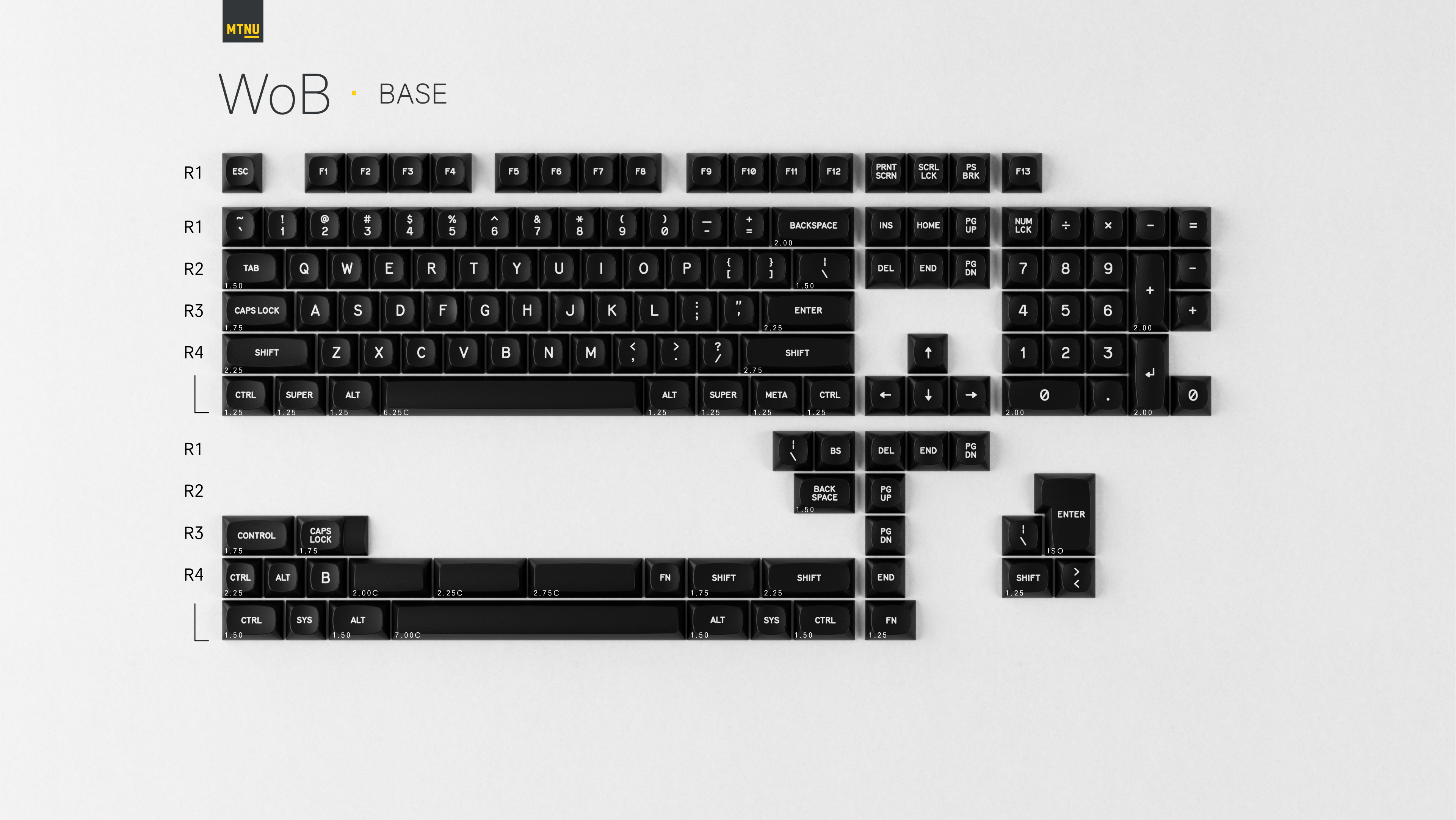 GMK MTNU WoB (For China Hong Kong/ Macao/ Taiwan only)